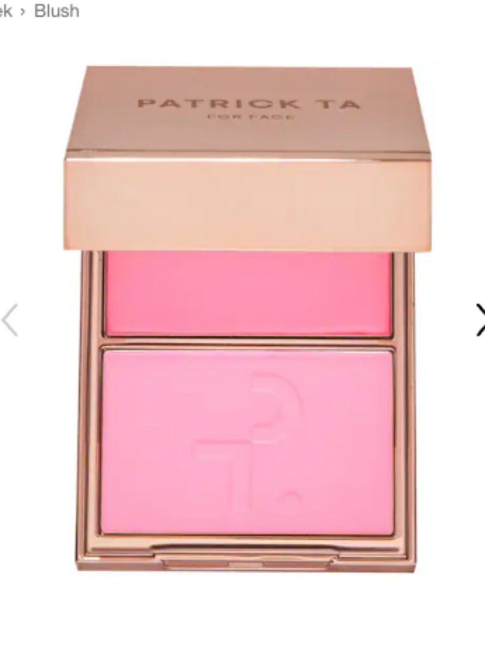 Patrick Ta Major Headlines Double Take Creme & Powder Blush Duo - Just Enough
